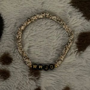 WWJD Clay bead bracelet for sale!